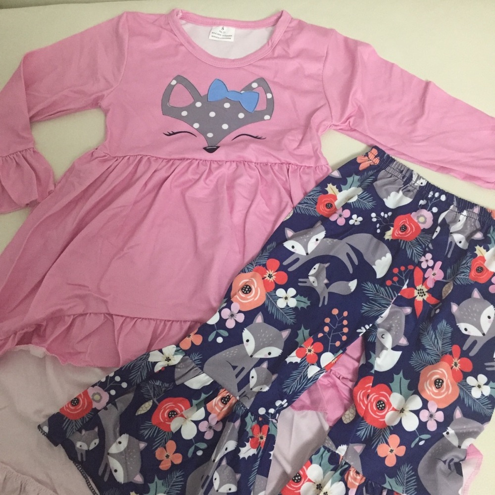 Fox 🦊 Cute tunic pants outfit - Picture 5 of 6